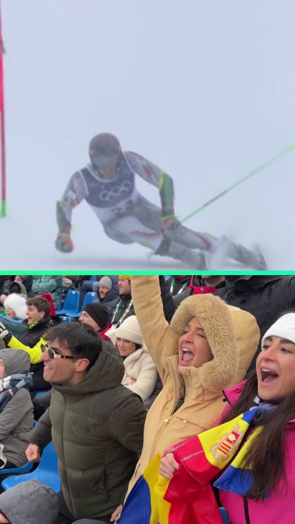 ❤️ Laura Escanes, volcada con su pareja Joan Verdú en #MilanoCortina2026.
