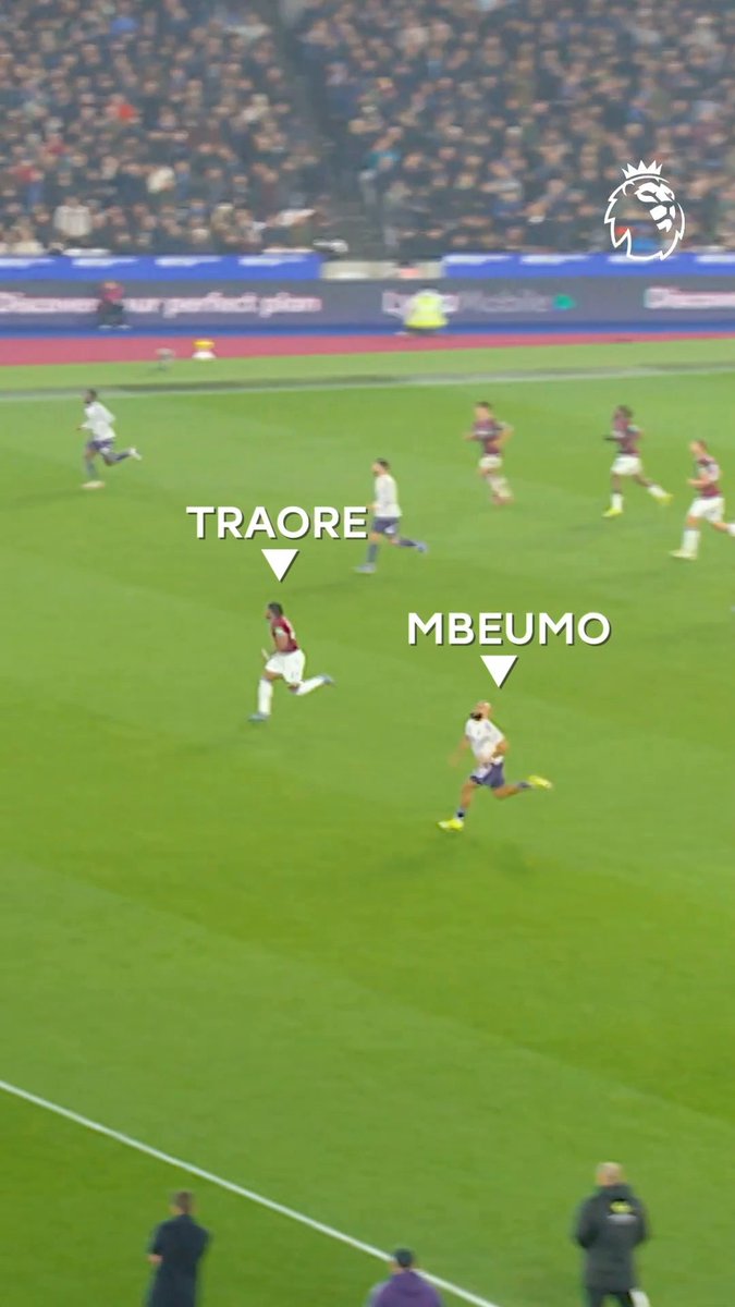 Traore v Mbeumo 🏃‍♂️ On your marks, get set, GO! 💨