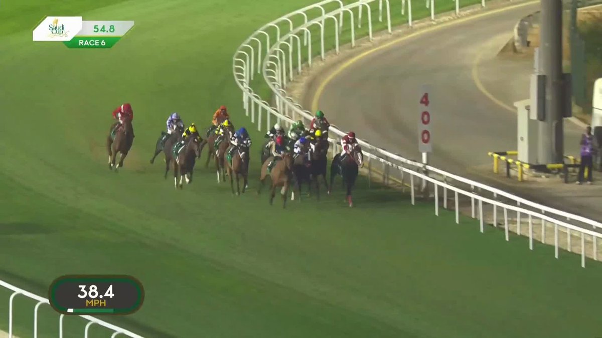 Reef Runner sees of Lazzat in the 1351 Turf Sprint 🇸🇦
