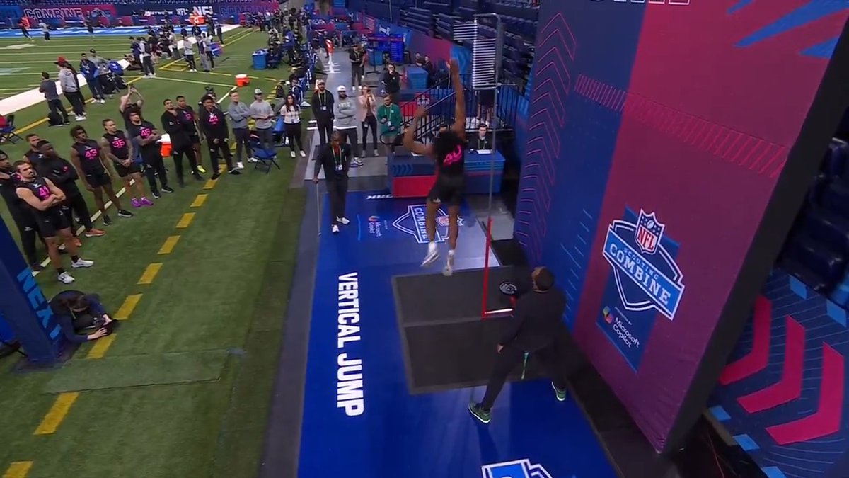 Combine standout ➡️ Super Bowl Champion. Nick Emmanwori put on quite a show last year before going all the way his rookie season. 2026 NFL Combine starts Feb. 26 on NFL Network Stream on NFL+