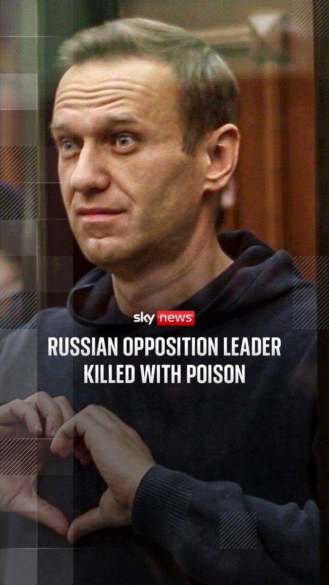 The UK and its allies say Russian opposition leader Alexei Navalny died in prison in Siberia after being poisoned with a deadly toxin found on the skin of Ecuadorian dart frogs. Sky's Deborah Haynes reports. 🔗