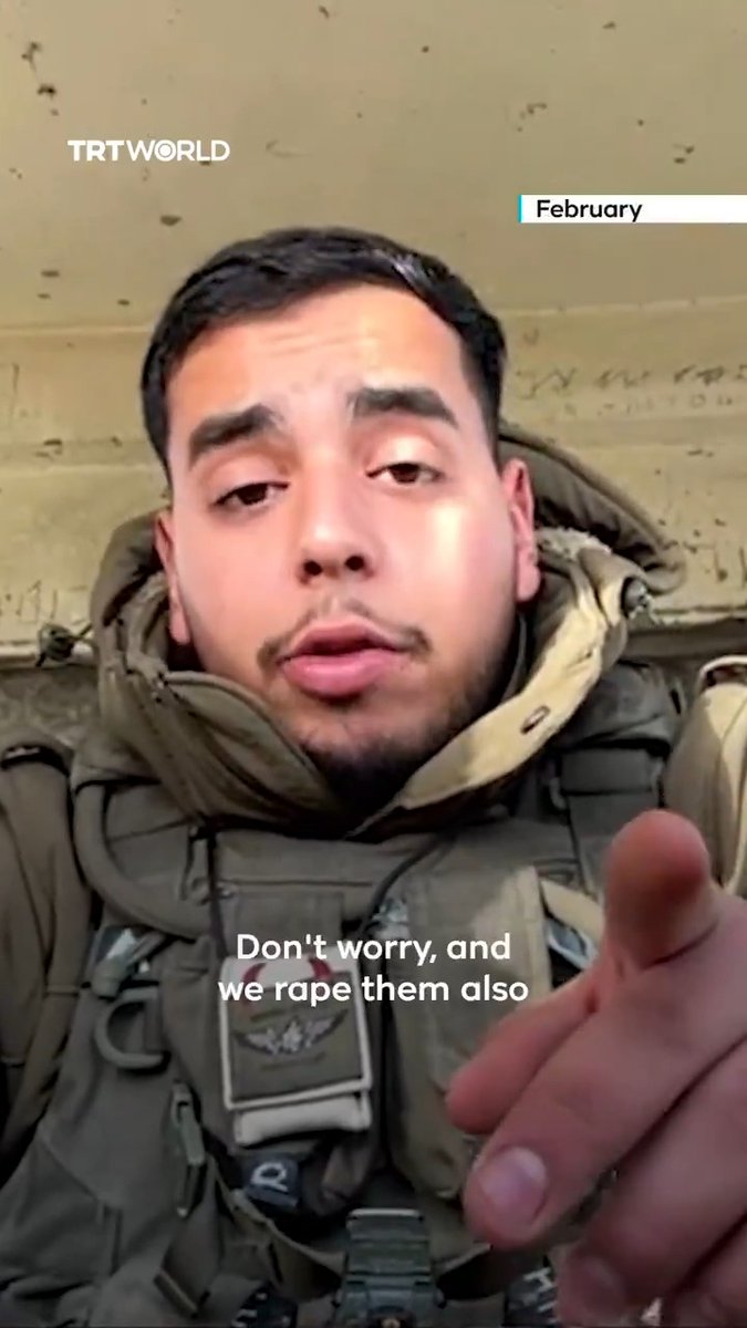 A livestreamer shared a disturbing exchange with an Israeli soldier who said he was currently in Gaza killing women and children, and "also raping them"