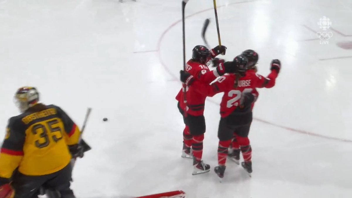 MALTAIS TO JENNER 🚨🇨🇦 Canada scores early in the quarterfinal vs. Germany WATCH: