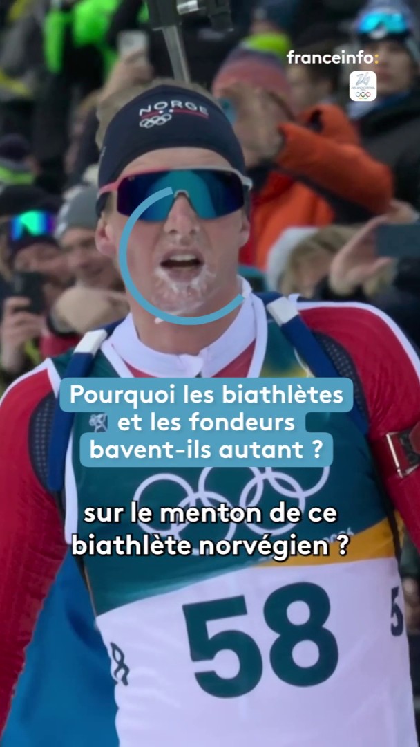 Vous n’avez pas pu rater ces immenses filets de bave sur le visage de certains athlètes aux JO de #MilanoCortina. Certes, ce n'est pas très ragoûtant mais c’est une réaction normale du corps face à l’effort.