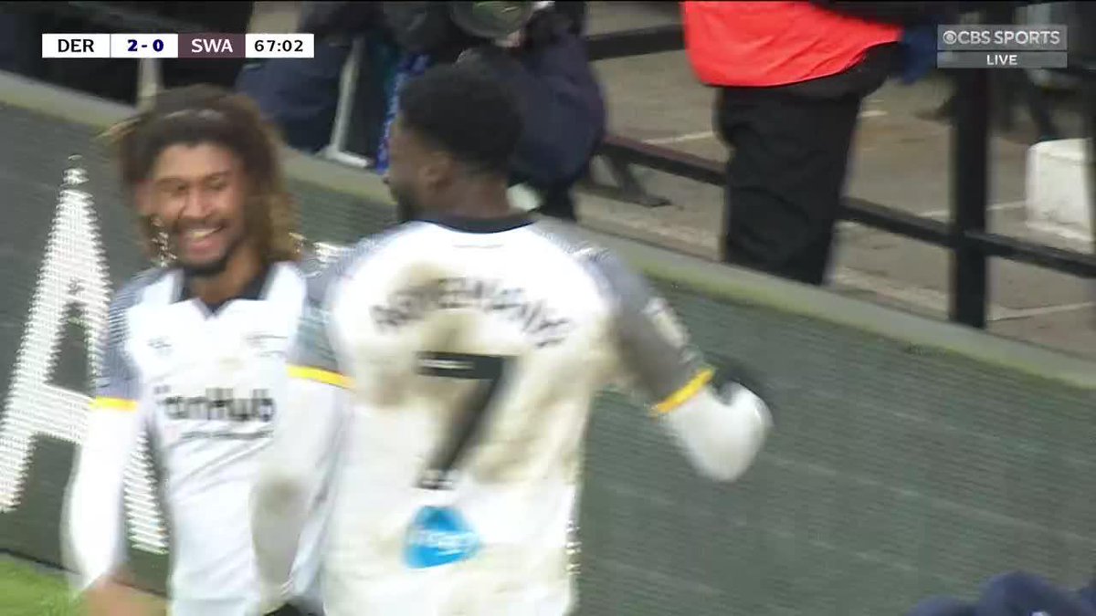 PATRICK AGYEMANG HEADER FOR DERBY 🔥 HE CAN’T STOP SCORING!