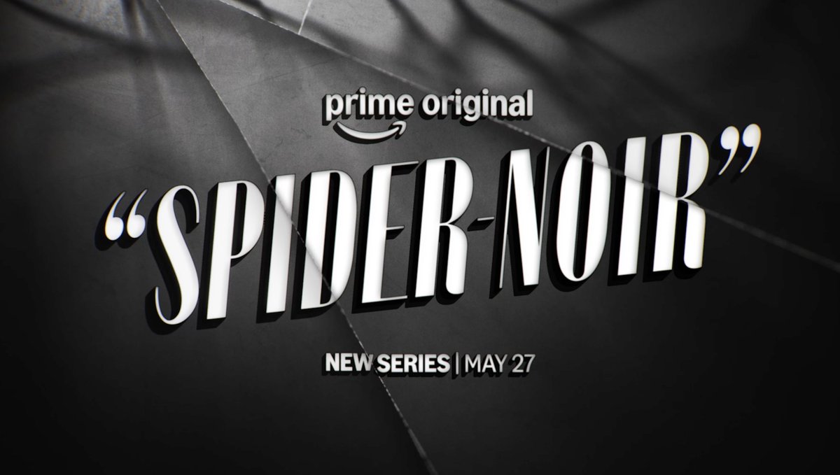 With no power comes no responsibility. "Spider-Noir" - a live-action series starring Nicolas Cage - arrives in Authentic Black &amp; White and True-Hue Full Color May 27 on Prime, with Visual Effects and Animation by Industrial Light &amp; Magic.