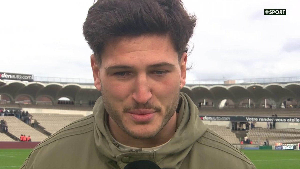 "Un peu déçu de la blessure mais c'est le risque du métier" 🎙️ Nicolas Depoortère revient sur son forfait en équipe de France 🇫🇷 #rugby