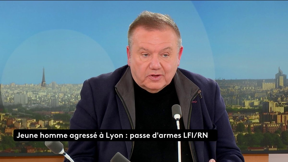 🔴 Jeune homme agressé à Lyon : "Rien ne permet d’incriminer directement La France insoumise, mais il existe des liens amicaux et des proximités entre certains de ses militants et la Jeune Garde antifasciste", nuance Christophe Bourseiller. #ToutEstPolitique #canal16