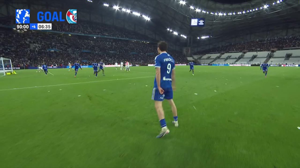 ‼️🇦🇷🇫🇷 JOAQUÍN PANICHELLI LE MARCÓ DE PENAL A RULLI Y FIRMÓ EL GOL DEL EMPATE AGÓNICO DE STRASBOURG VS MARSELLA.