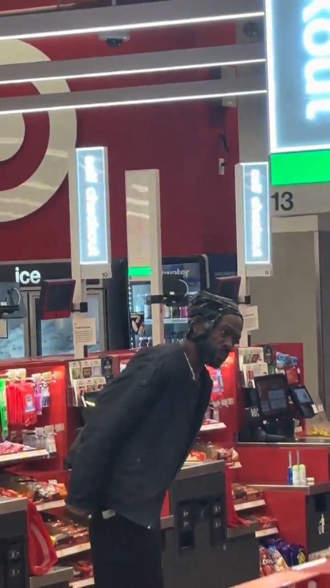 Shopping at Target in 2026 seems like shopping at Walmart 5 years ago. The 3rd world decay keeps spreading. Shop accordingly... #CityLife #diversity #target #shopping #crime #enrichment #security #crashout #3rdWorld #FailedState