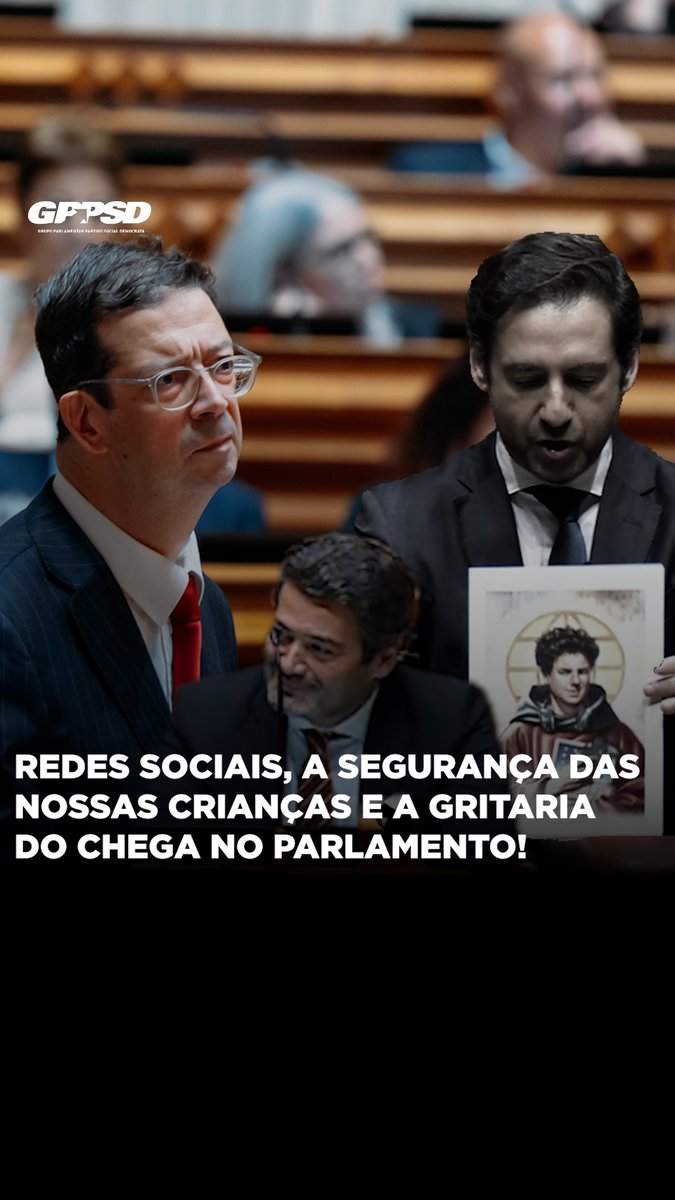 📱🛡️👧🏻🗣️ Redes Sociais, a Segurança das nossas Crianças e a gritaria do Chega no Parlamento! #portugal #politica #parlamento #psd #gppsd #XVIILegislatura