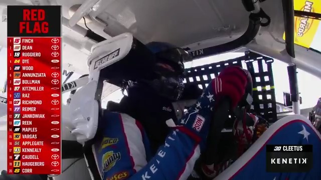 "The stars are aligning." 👀 The Zig vs. Zag decision went his way this year. Checking in with Cleetus McFarland after he avoided that crash at Daytona.