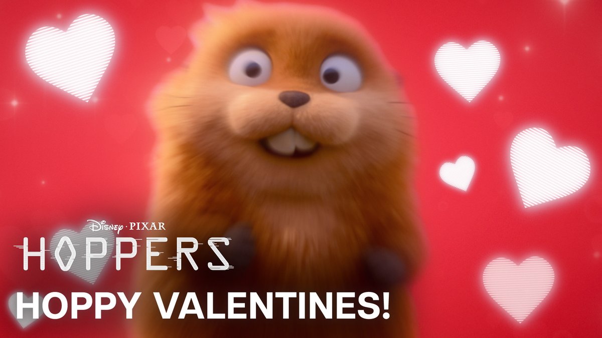 Hoppy Valentines Day 💕 #Hoppers arrives in theaters March 6!