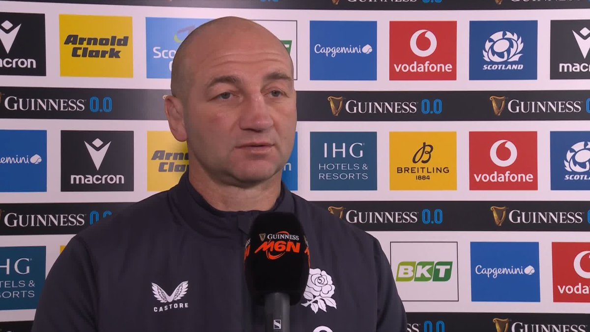 "We all feel bitterly disappointed" 👀 Steve Borthwick reacts to England's loss at Murrayfield 🗣️