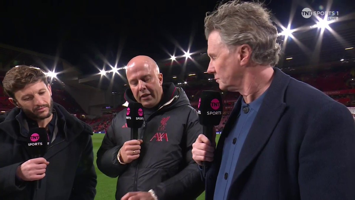 "Two teams that have gone against the set piece style of play" Arne Slot on the comparisons between Liverpool and Brighton 👀 📺 TNT Sports & discovery+ UK