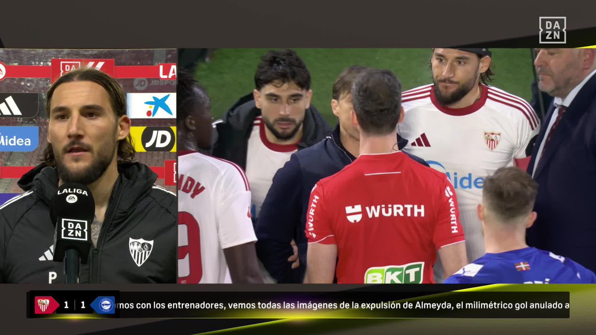 "ERA PENALTI A AGOUMÉ. Y SOBRE TODO, DECISIONES DUDOSAS" 🗣️ Gudelj valora las decisiones arbitrales #LALIGAenDAZN ⚽️