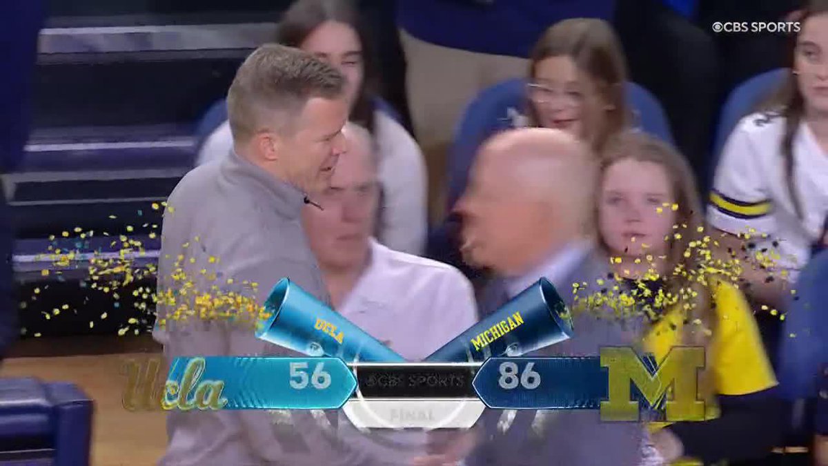 Michigan gets another DOMINANT win. They defeat UCLA 86-56. UCLA Men’s Basketball