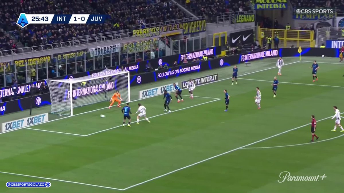 Andrea Cambiaso has a goal at both ends of the pitch as he equalizes for Juventus ⚫⚪