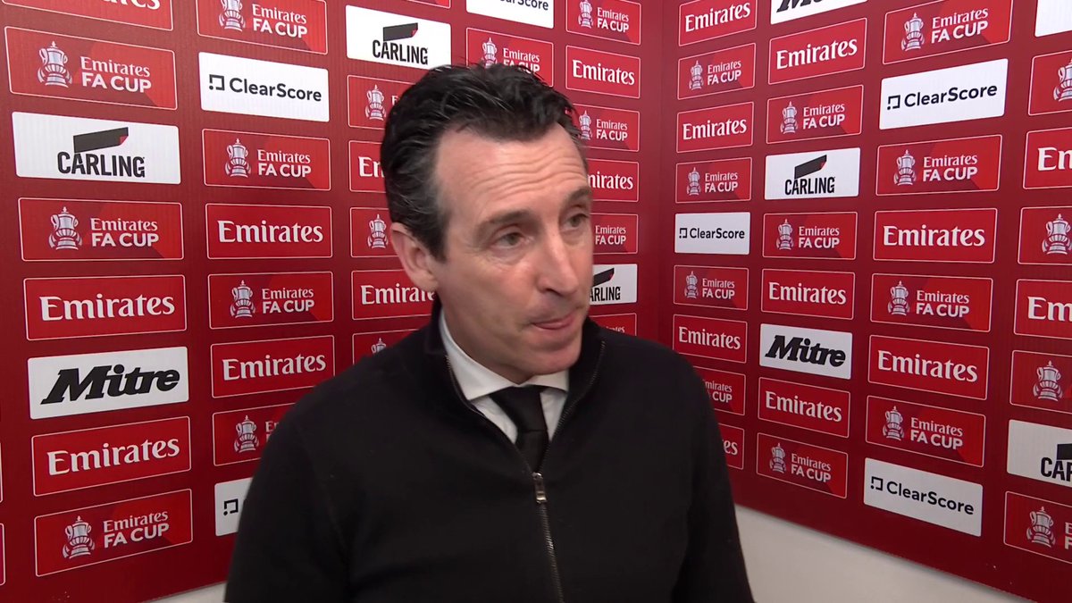 "How we competed today was really fantastic" Unai Emery praises his players' efforts after going down to 10 men against Newcastle 🗣 🎙Becky Ives | 📺 TNT Sports & discovery+ UK
