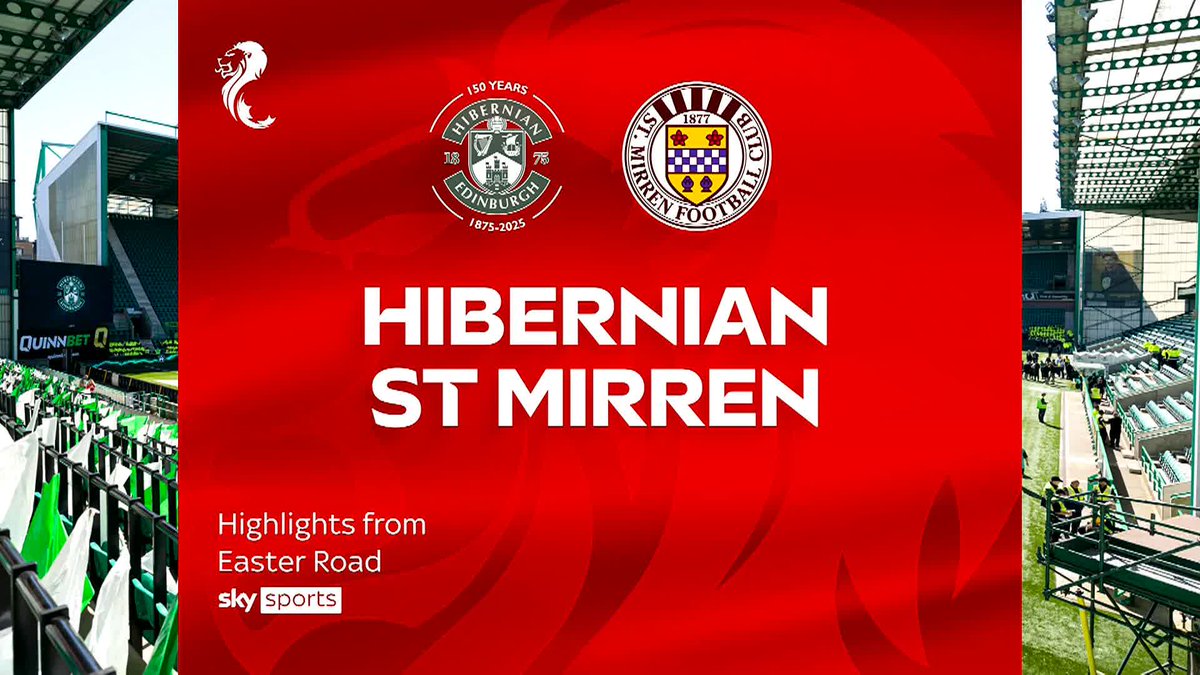 🥬 Owen Elding's first Hibs goal helped his side bounce back from their Edinburgh derby defeat with a 2-0 win over St Mirren, who drop to 10th ⤵️