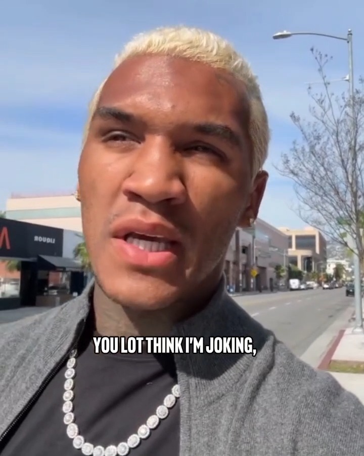 🗣️ "He's gonna fumble the bag" Conor Benn with a very confident prediction for Mario Barrios vs Ryan Garcia 😳 🎟️ Get your tickets now: The Ring: High Stakes | Exclusively on DAZN | Feb 21st in Las Vegas 🥊