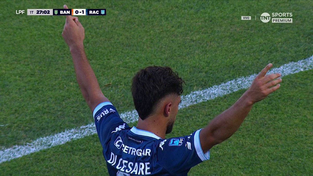 "Di Cesare": Por su gol a Banfield en el #TorneoApertura