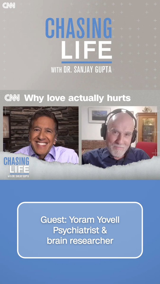 Happy Valentine’s Day! Love is in the air, but I realize for some people love can also hurt. Neuroscientist @profyoramyovell reminds us that the “heart is strong.” Here is a snippet of our conversation accompanied by Burt Bacharach. Full episode at link in bio