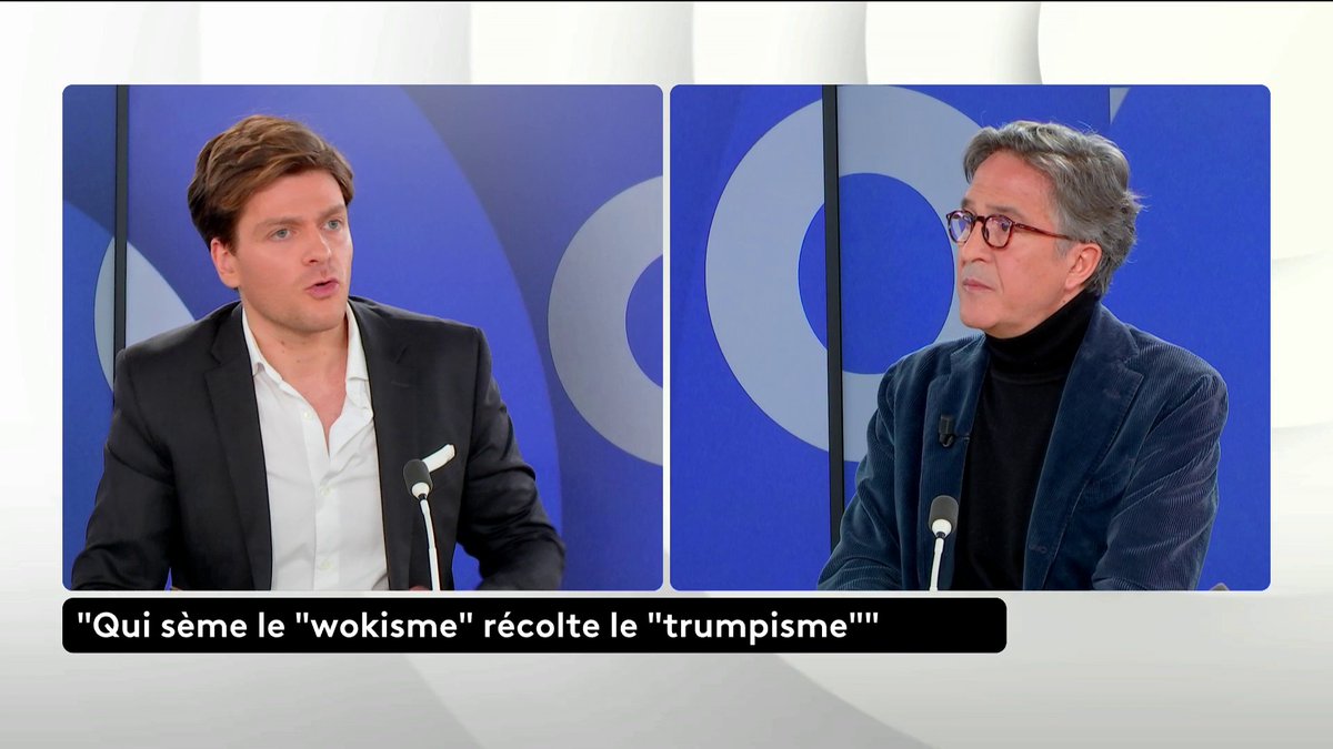 🔴 "Wokisme" : "Le logiciel "woke", introduit sous Hillary Clinton, a déplacé le Parti démocrate de la question sociale vers les combats identitaires, ce qui lui a coûté électoralement", analyse Aquilino Morelle, essayiste. #LePourEtLeContre #canal16