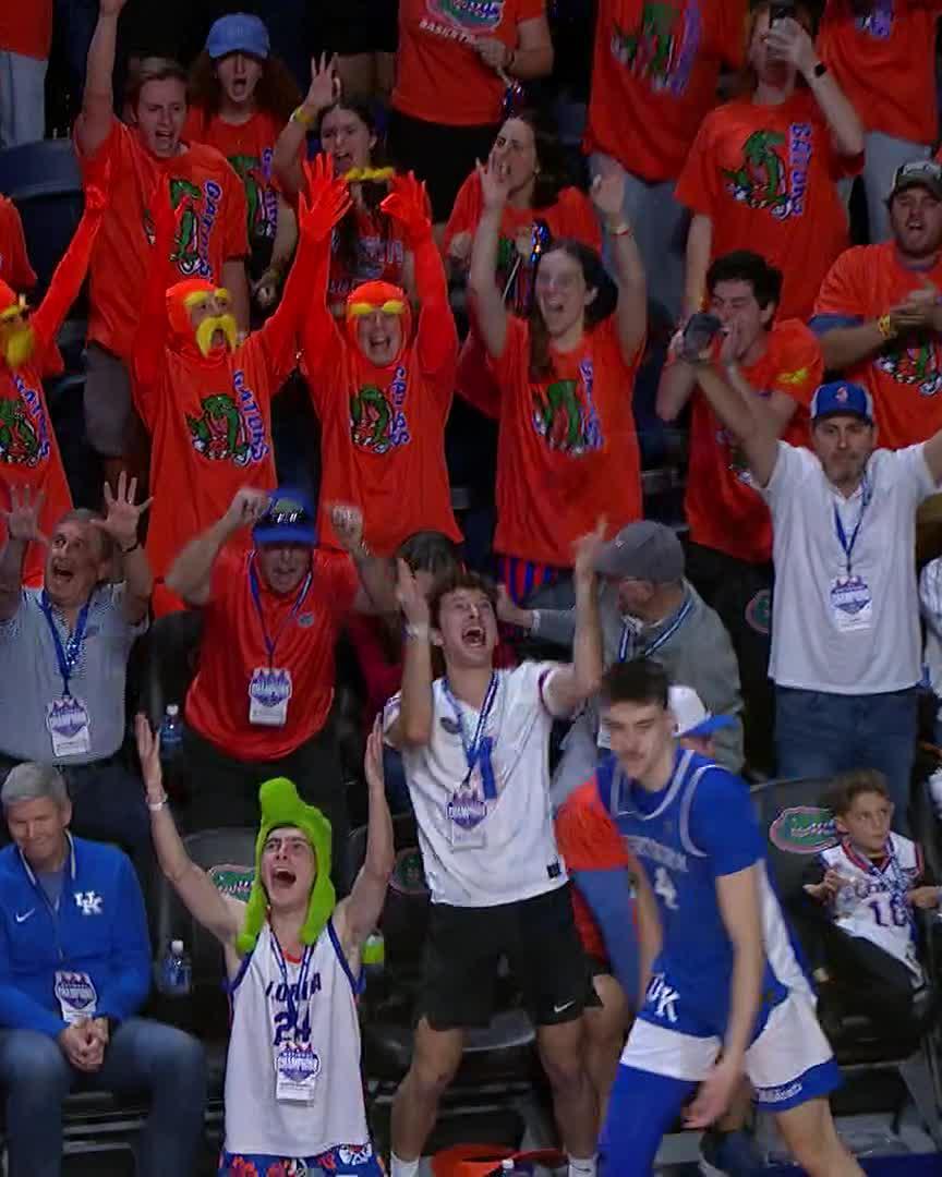 GATORS FEELIN' IT 🔥 Florida Gators Men’s Basketball x 📺 ABC