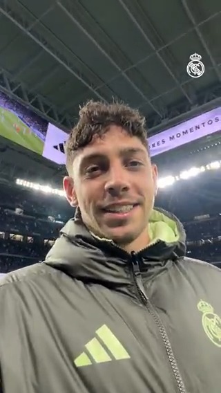 🤳 ¡@FedeeValverde al habla!