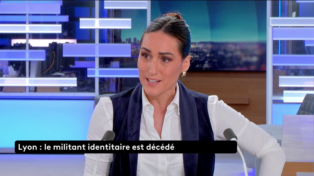 🔴 Mort de Quentin : "L’Action française est l’une des plus anciennes écoles de formation de l’extrême droite, à la fois idéologique et militante, avec une tradition d’activisme ancienne", rappelle Sylvain Boulouque, questionné par Jeanne Baron. #Le23hWeekEnd #Canal16