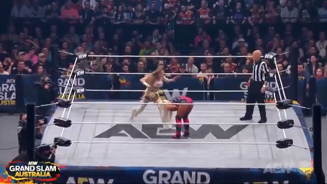 .Harley Cameron GETS THE WIN IN SYDNEY! Watch #AEWGrandSlam Australia on TNT & HBO Max