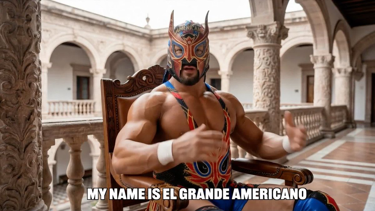 Ese mensaje de El Grande Americano está raro. Póngale play y saque sus conclusiones 🧐 #AAAenFOX