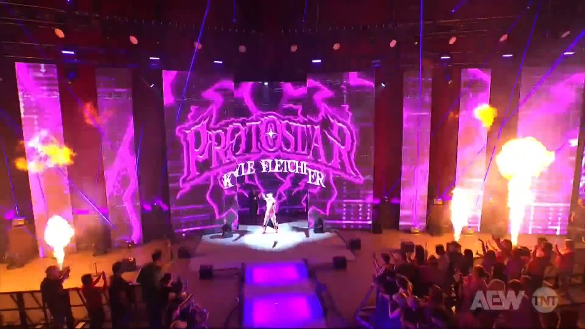 Encouragement delivered! #AEW International Champion Kazuchika Okada shows support for TNT Champion “The Protostar” Kyle Fletcher ahead of his ladder match tonight! Watch #AEWGrandSlam Australia on TNT & HBO Max