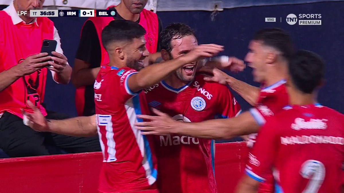 "Franco Vázquez": Por convirtió el gol para la victoria de Belgrano ante Independiente Rivadavia en el #TorneoApertura