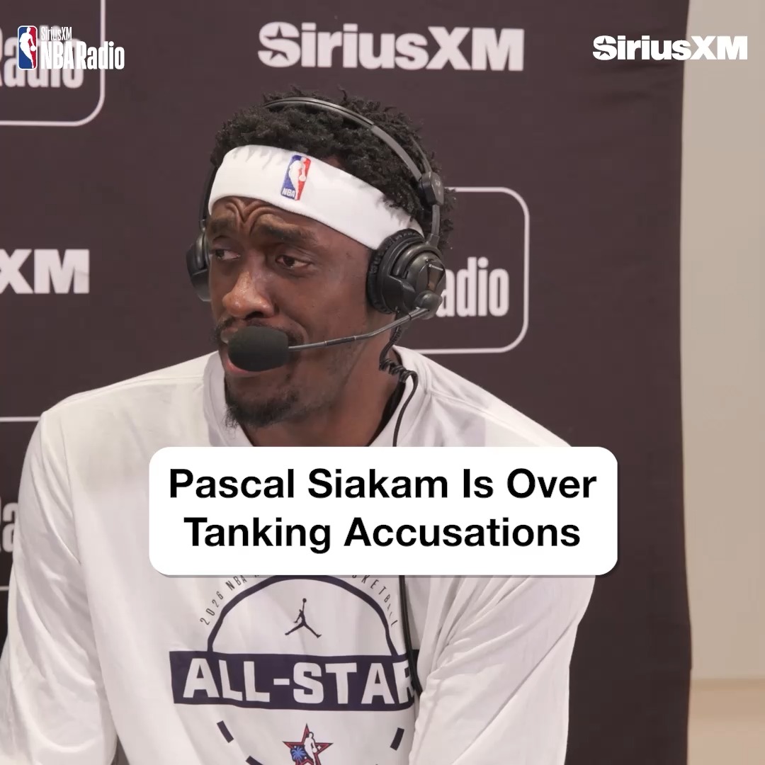 "I don't know where that comes from… I play almost every game, I have the most minutes.” Pascal Siakam says that he does not want to be in the ‘tanking’ conversations 😳 (via SiriusXM NBA Radio)