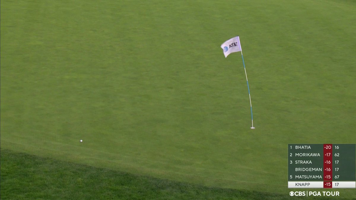 This shot by Knapp was insane today 🤯