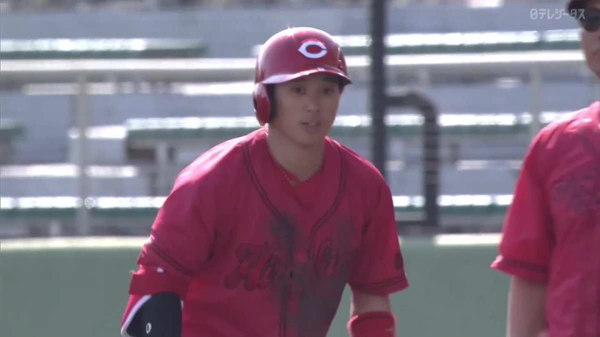 ここから ドラフト3位ルーキー 勝田成 対外試合初ヒット 🌸巨人×広島（練習試合） #だったらDAZN