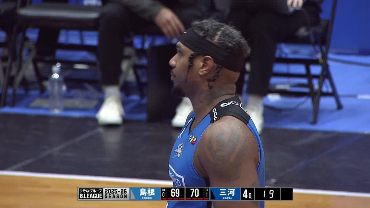 起死回生の4点プレーで追いついた島根！ 勝負の行方はオーバータイムへ🔥 島根スサノオマジック 📡バスケットLIVEで生配信中 #Bリーグ #りそなグループ