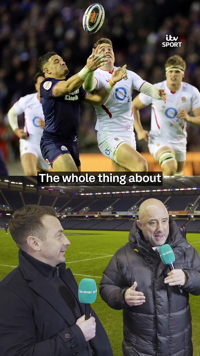 😎 Greig Laidlaw joins the show and of course he was in fine form after that result 🏴🏴 Head to the ITV Sport YouTube channel to watch the full Scotland v England debrief with Flats and Topsy