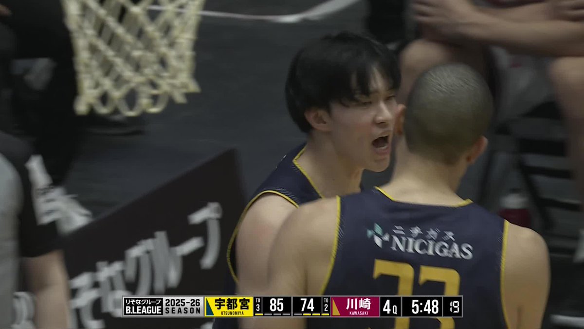 2/15(日) 川崎戦 4Q #7 小川選手が、持ち前のスピードを活かして得点し、AND1！！ ▼バスケットLIVE #小川敦也 #Transcend #BREX