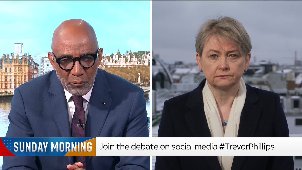 "It can be produced synthetically. It can also be found in this particular frog in Ecuador." Yvette Cooper tells Trevor Phillips the investigation into Alexei Navalny's death found the poison used to kill him is not found naturally in Russia, and that the Kremlin has had possession of it. #TrevorPhillips 📺 Sky 501