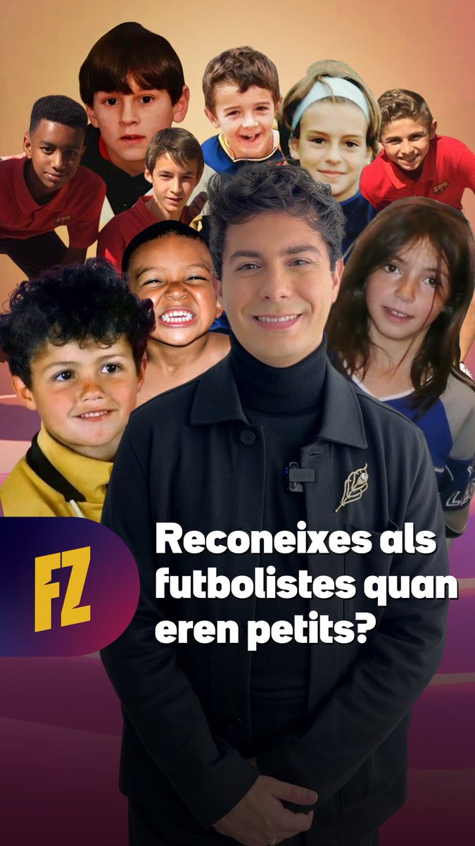 🔎👶🏻 L'Alfred García s'ha sotmès al test del #Fanzone3Cat i ha intentat esbrinar quins futbolistes professionals s'amagaven al darrere d'aquests infants encantadors. Tu quants n'hauries encertat? 👀👇🏻