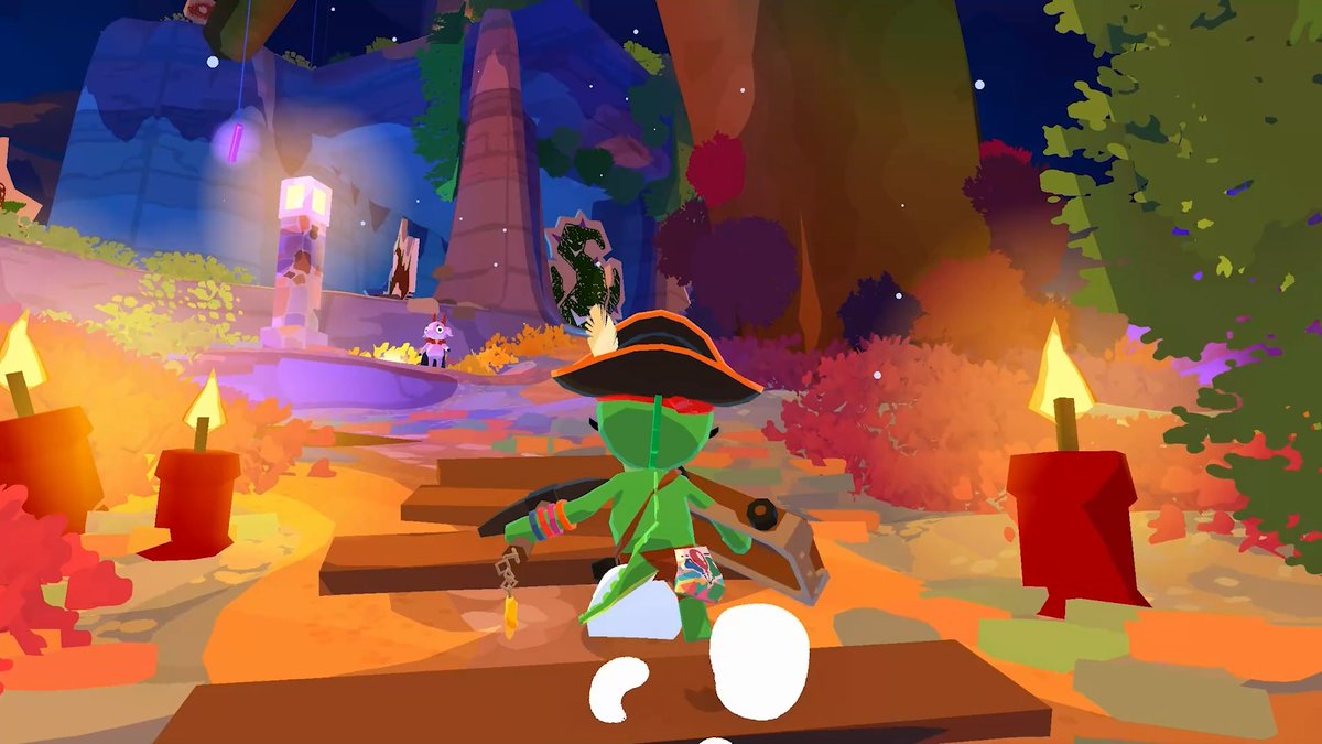 Even a “villain” can get a little lost sometimes… Get lost in the joy of play and imagination in Lil Gator Game: In The Dark — OUT NOW! 🐊✨ Steam – Switch – PlayStation – Xbox –