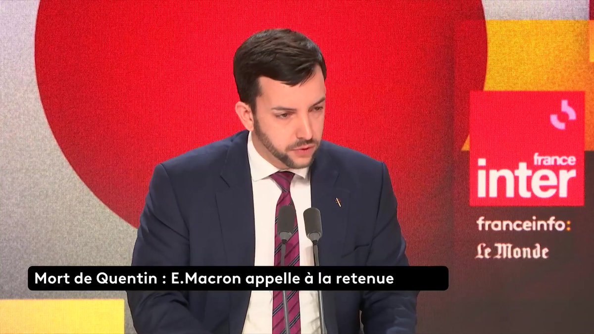 Jean-Philippe Tanguy : "La définition objective de l'extrémisme, c'est la violence ou les propos qui mènent directement à la violence. Il faut dissoudre toutes ces forces politiques", d'extrême gauche ou d'extrême droite. #QuestionsPol