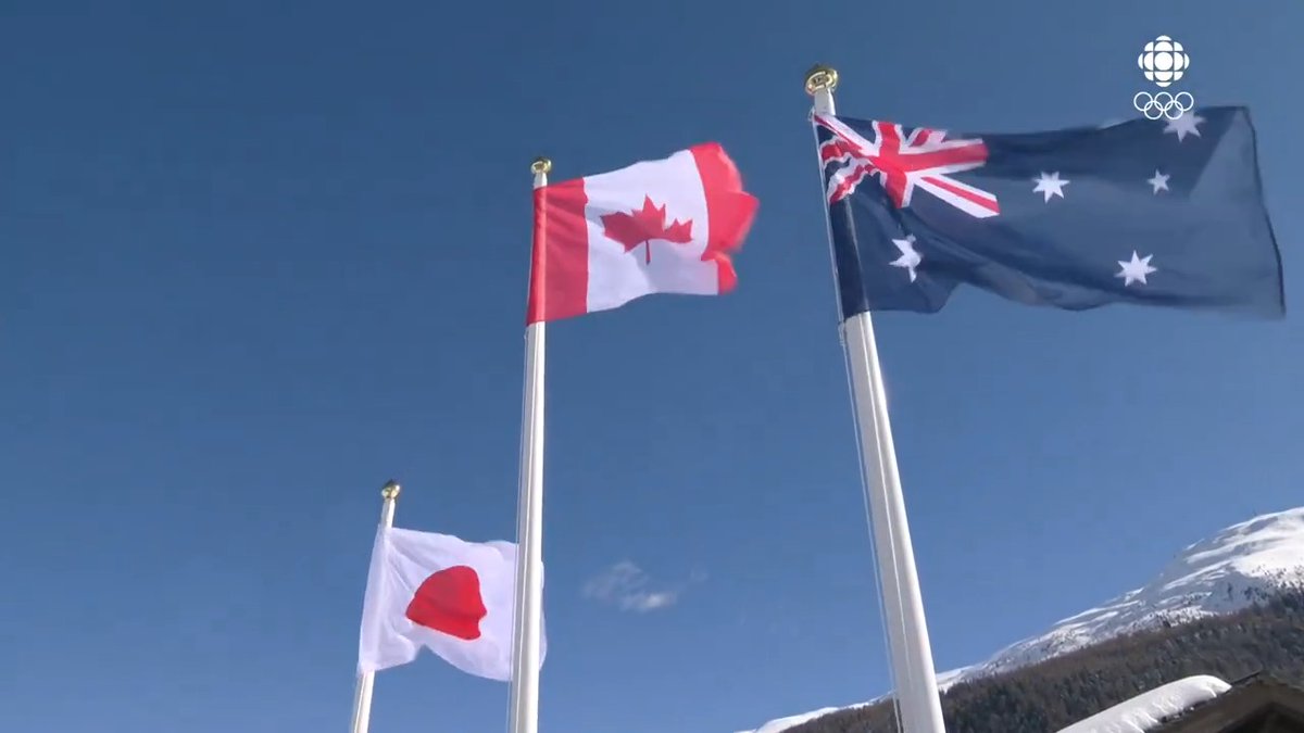 O Canada plays for the first time at #MilanoCortina2026 🇨🇦🥇