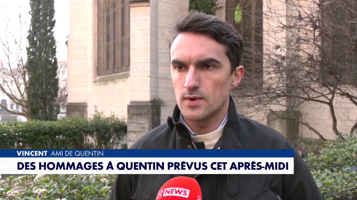 Le témoignage de Vincent, ami de Quentin, militant nationaliste tué à Lyon en marge d'une conférence de l'eurodéputée LFI Rima Hassan à Sciences Po : «Il était admirable, exemplaire. Il cherchait à être bon»