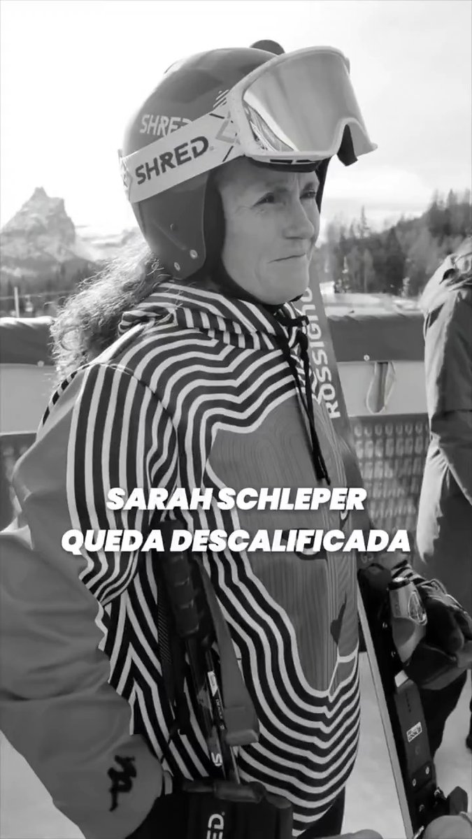 🚨𝐒𝐀𝐑𝐀𝐇 𝐒𝐂𝐇𝐋𝐄𝐏𝐄𝐑 𝐃𝐄𝐒𝐂𝐀𝐋𝐈𝐅𝐈𝐂𝐀𝐃𝐀❌🇲🇽 Se acabó la aventura de Sarah Schleper en #MilanoCortina2026 y ella misma nos explica porqué... 💔
