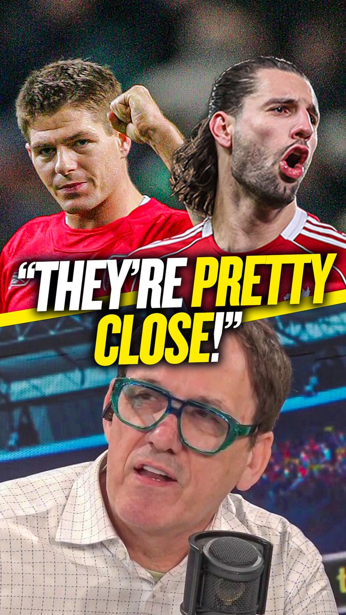 👀 "Is Szoboszlai up with the Gerrard standard?" 😱 "I think they're pretty close!" Tony Cascarino questions whether Dominik Szoboszlai is Better than Steven Gerrard at Liverpool What do Liverpool fans think?