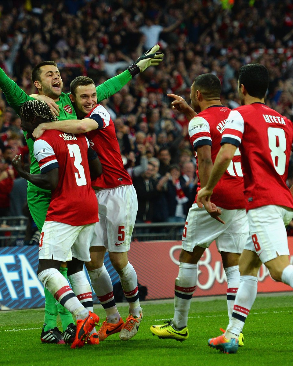 A Wembley day out to remember 😍 Throwback to our FA Cup penalty shootout win over Wigan Athletic back in 2014 ⏪